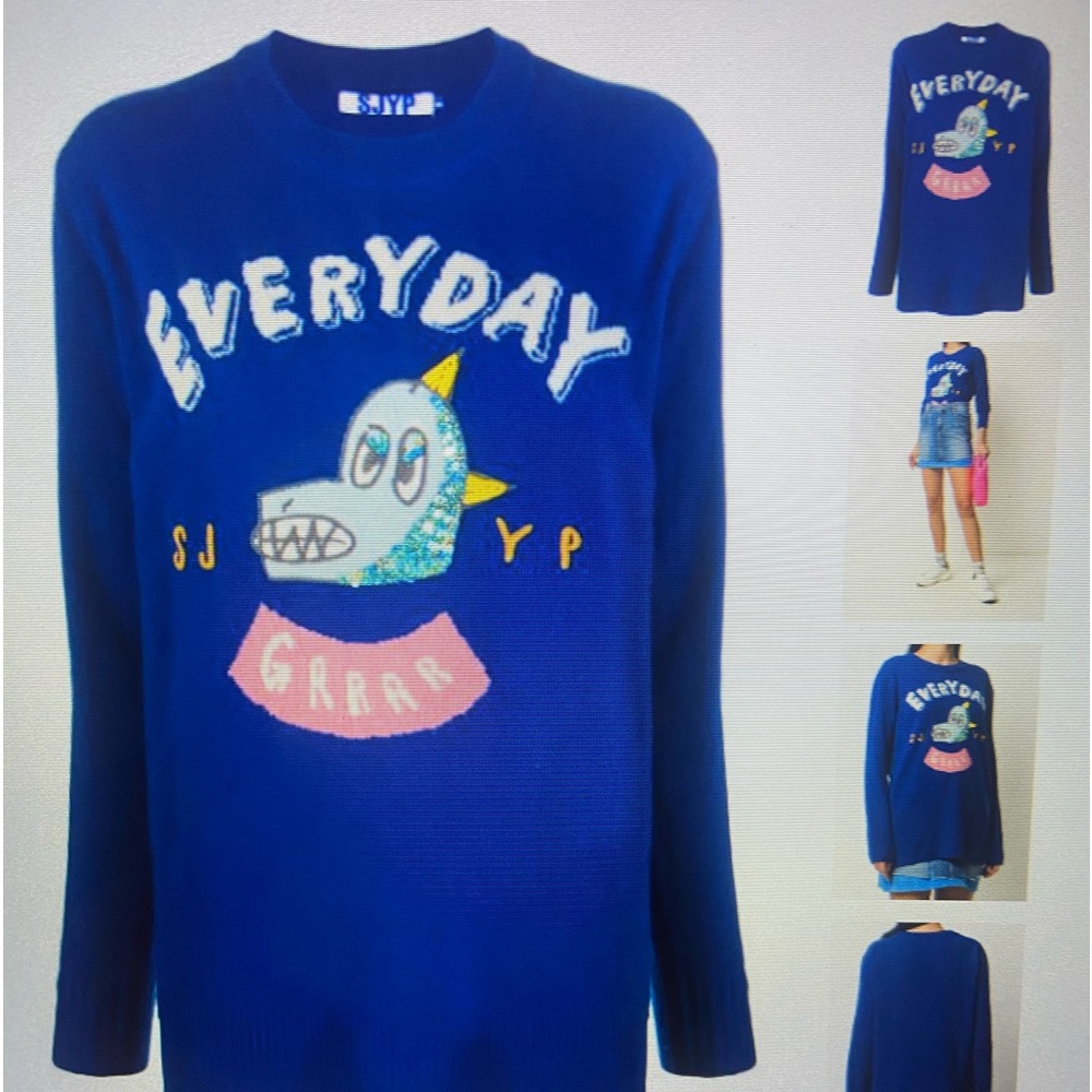 Adorable Monster sweater by Sarah Jessica Parker